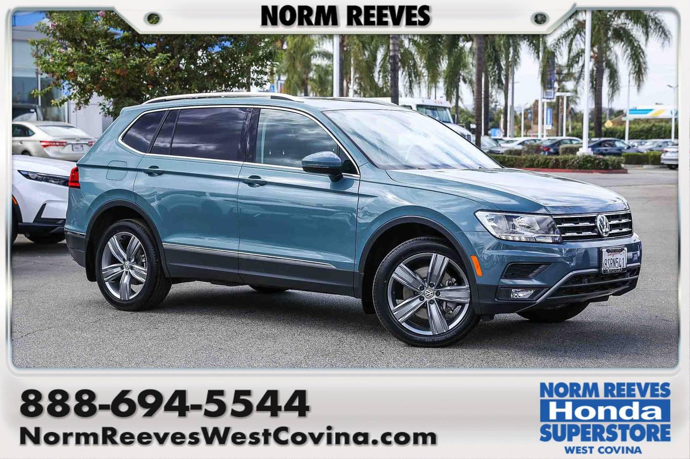 2020 Volkswagen Tiguan SEL — SUV — 55,076 mi — West Covina, CA