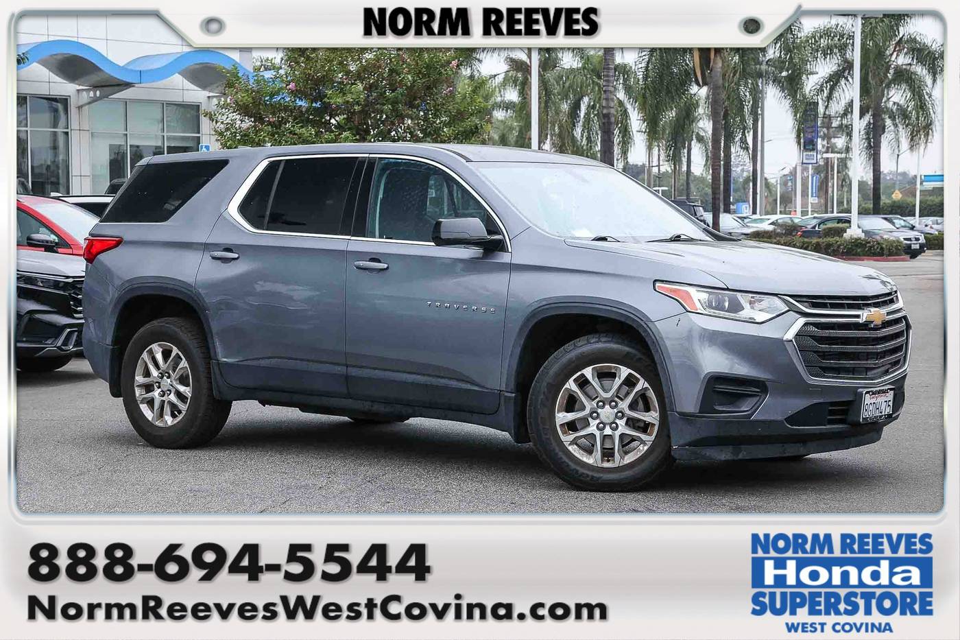 2019 Chevrolet Traverse LS — SUV — 61,982 mi — West Covina, CA