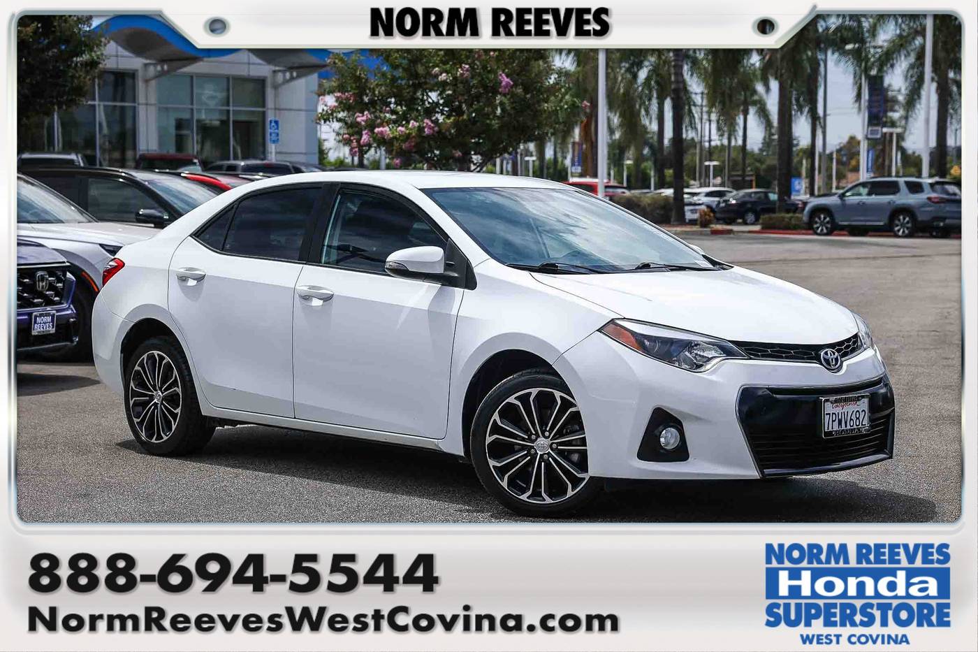 2016 Toyota Corolla S — Sedan — 32,523 mi — West Covina, CA