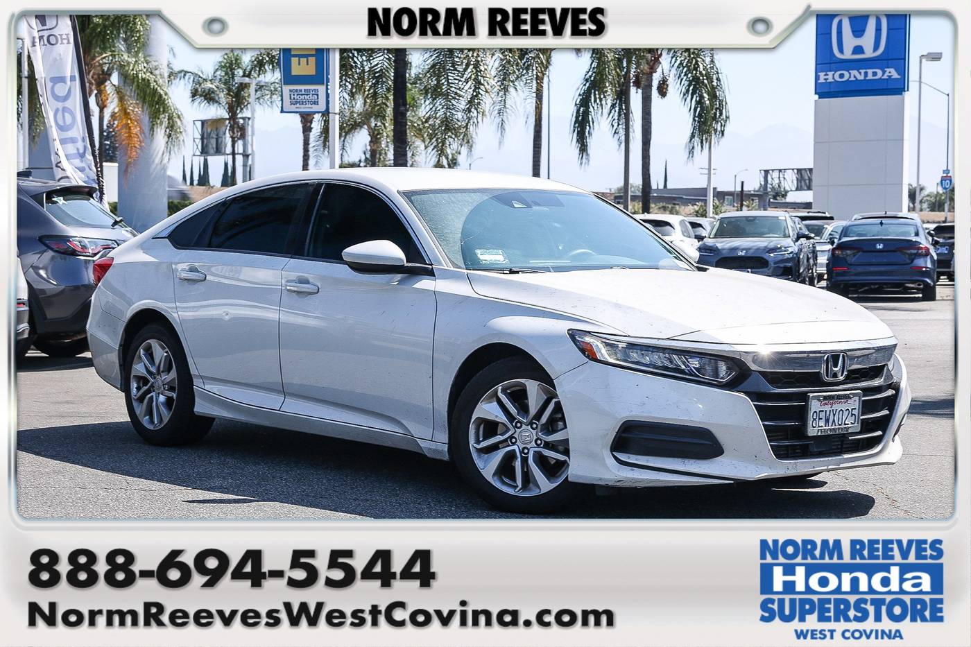 2018 Honda Accord LX — Sedan — 87,468 mi — West Covina, CA