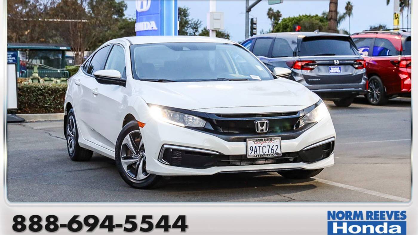 2019 Honda Civic LX — Sedan — 92,236 mi — West Covina, CA