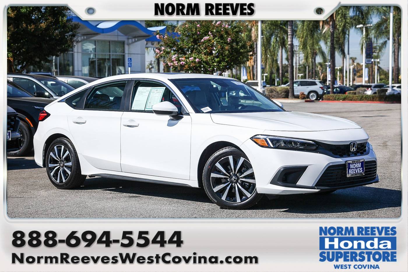 2024 Honda Civic EX-L — Hatchback — 9,382 mi — West Covina, CA