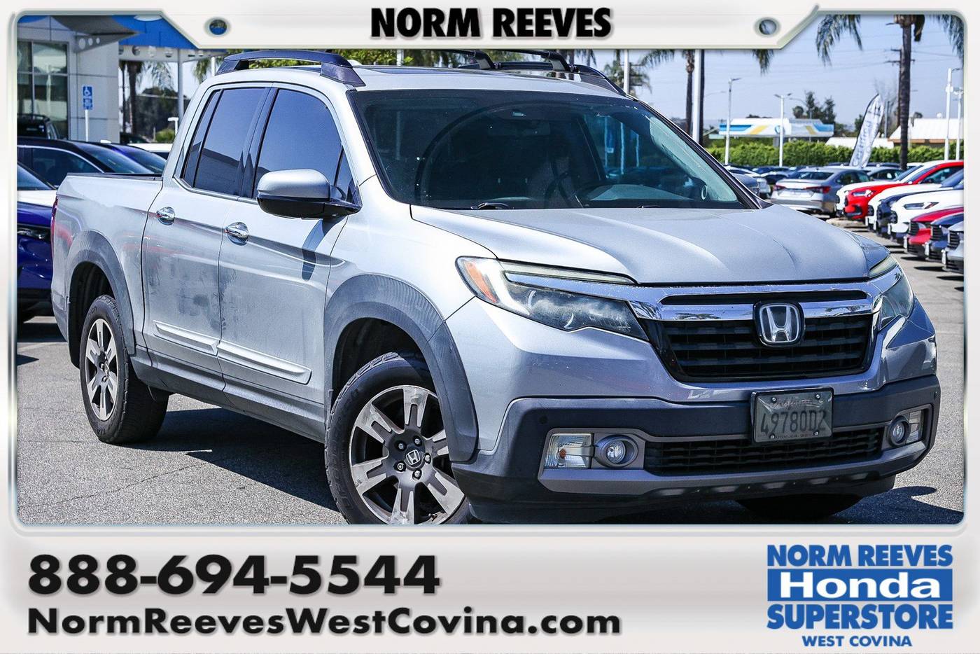 2017 Honda Ridgeline RTL-E — Pickup Truck — 98,388 mi — West Covina, CA