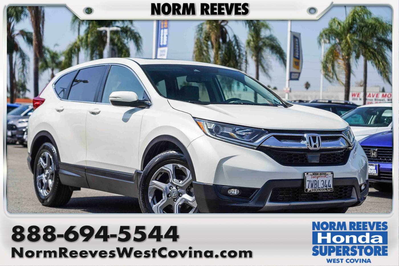 2017 Honda CR-V EX-L — SUV — 56,381 mi — West Covina, CA