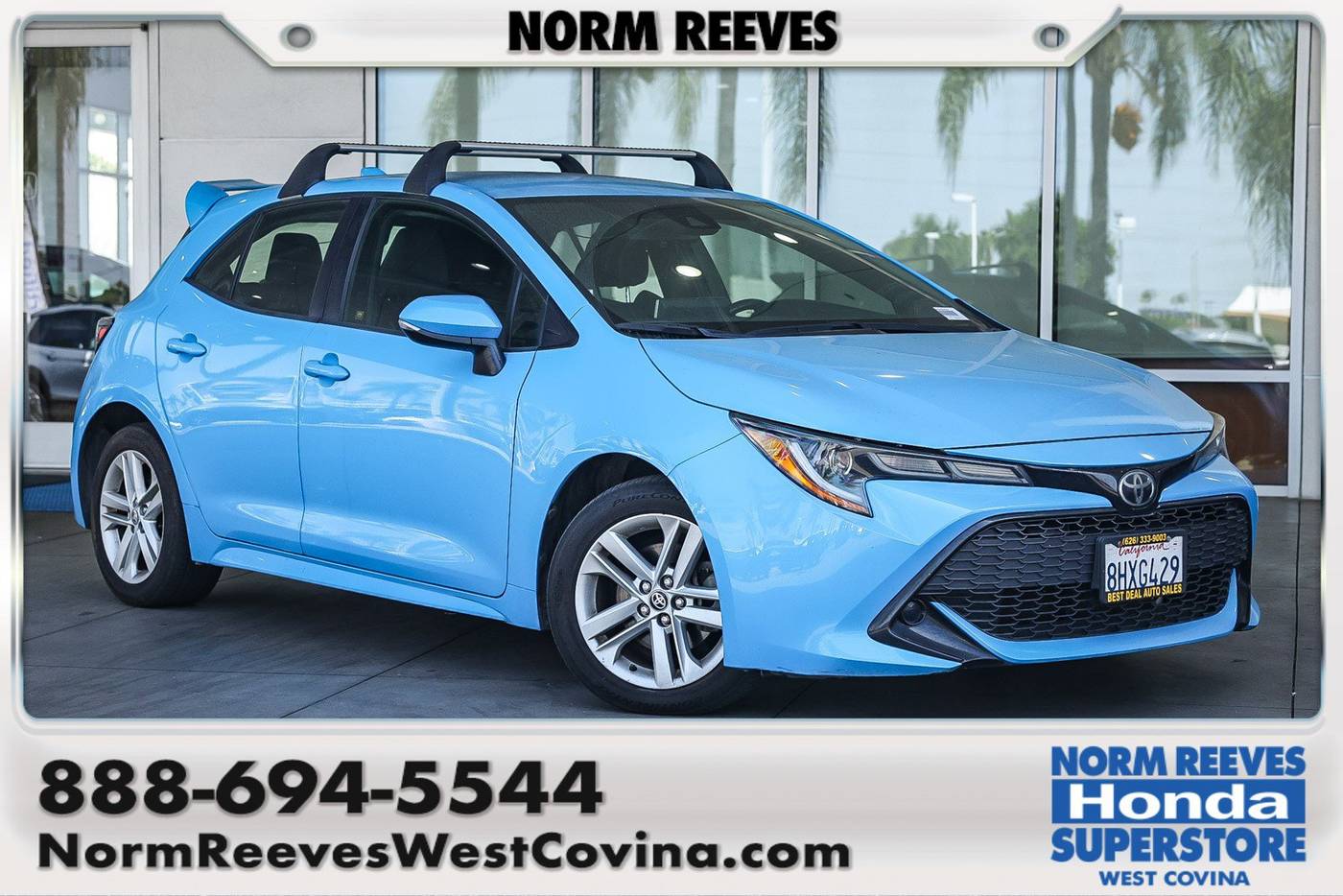 2019 Toyota Corolla Hatchback SE — Hatchback — 117,705 mi — West Covina, CA