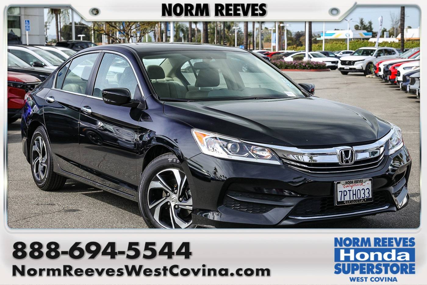 2016 Honda Accord LX — Sedan — 71,724 mi — West Covina, CA