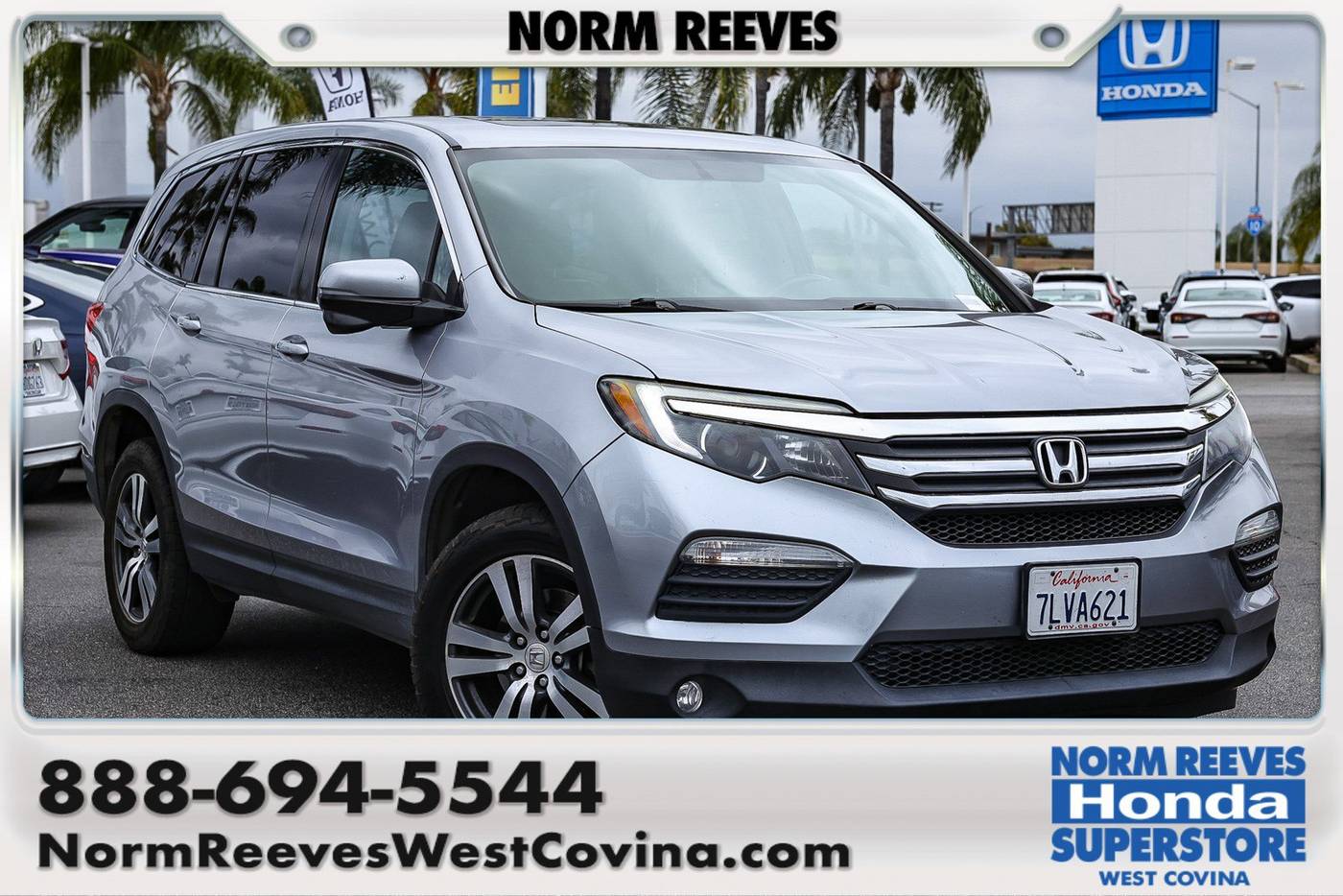2016 Honda Pilot EX-L — SUV — 175,524 mi — West Covina, CA