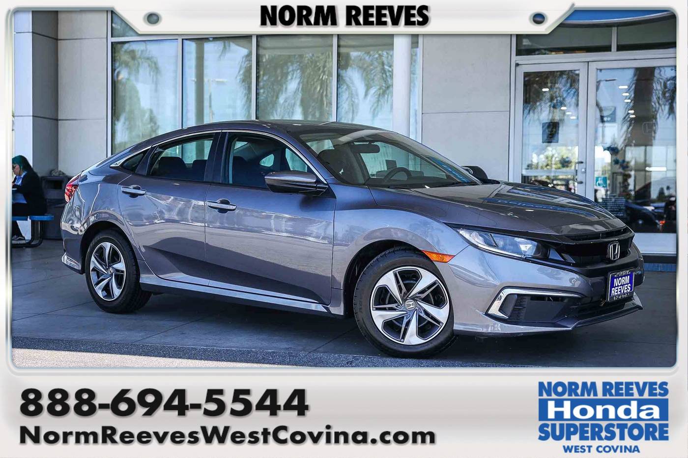 2020 Honda Civic LX — Sedan — 48,523 mi — West Covina, CA