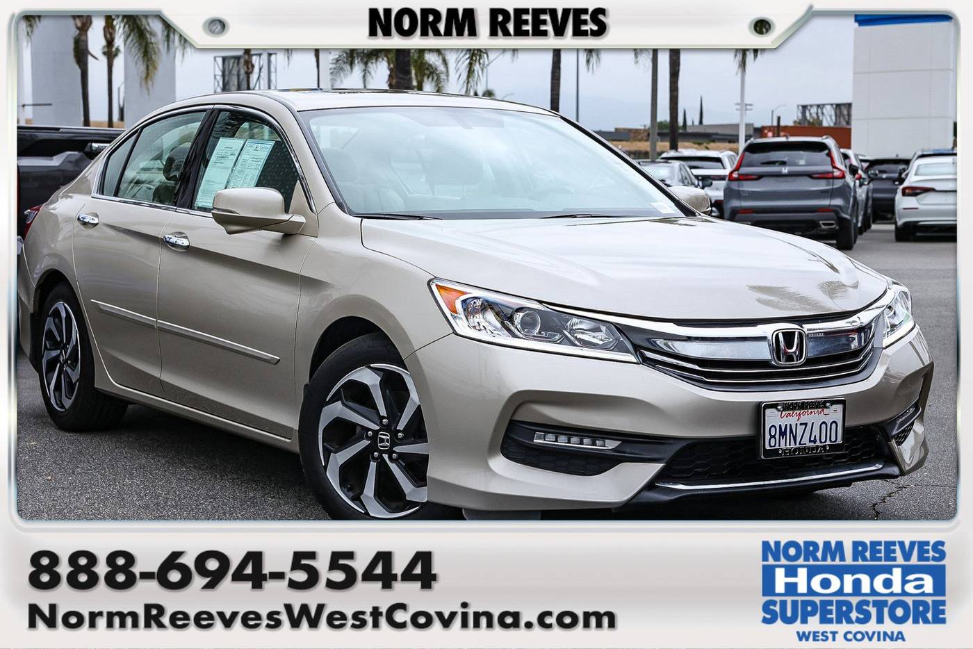 2016 Honda Accord EX-L V6 — Sedan — 109,350 mi — West Covina, CA