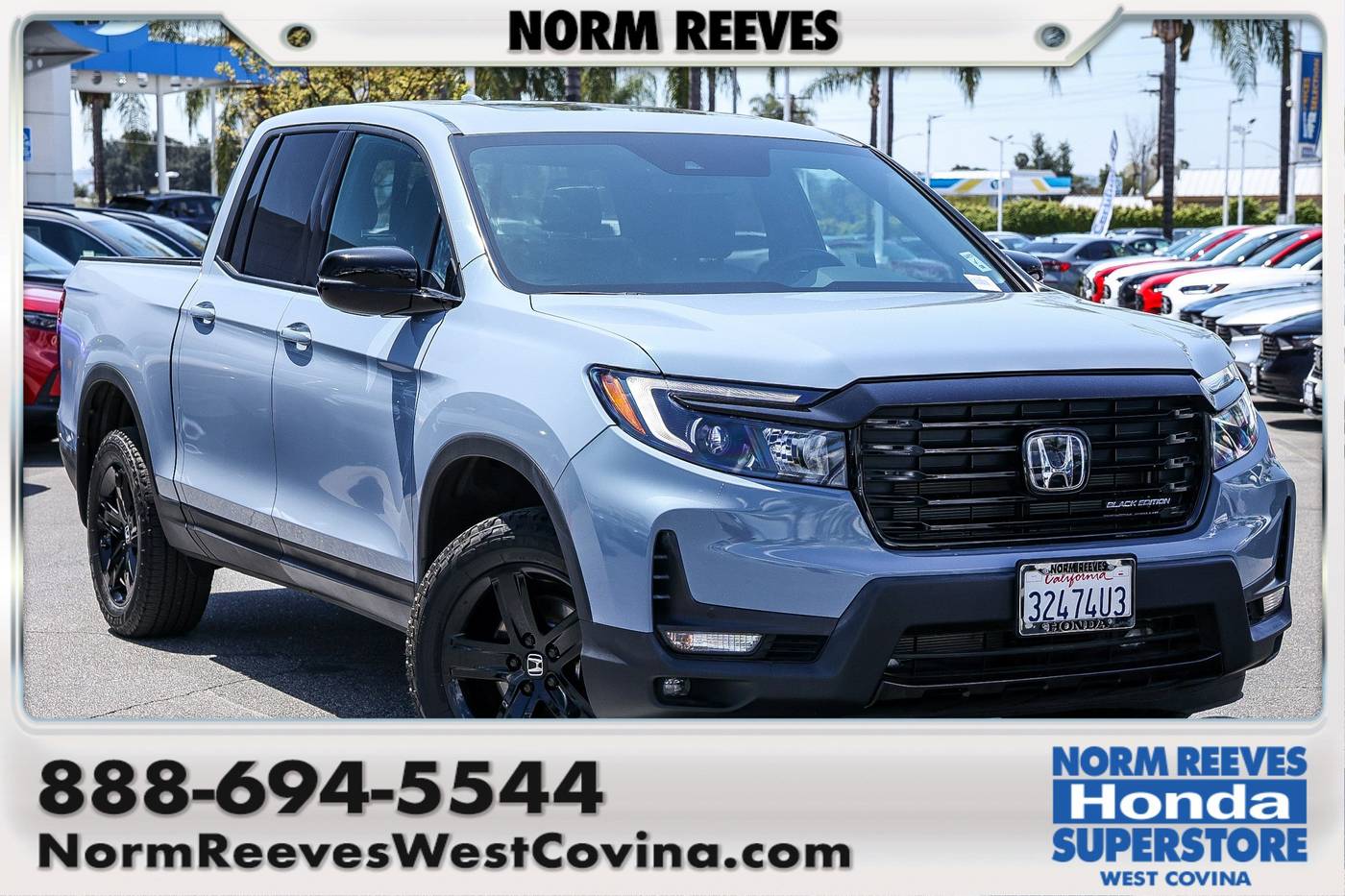 2023 Honda Ridgeline Black Edition — Pickup Truck — 9,569 mi — West Covina, CA