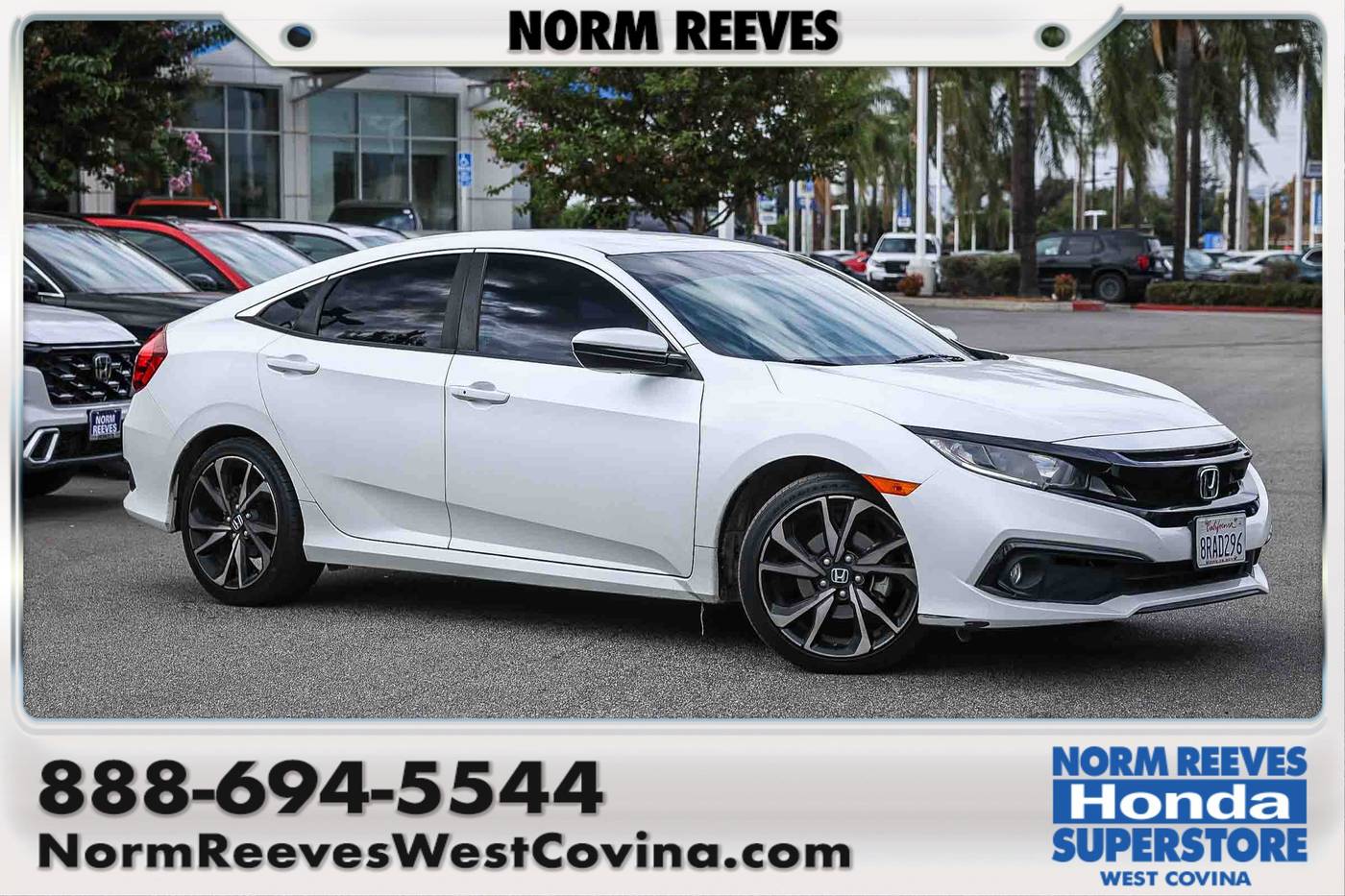 2020 Honda Civic Sport — Sedan — 41,659 mi — West Covina, CA