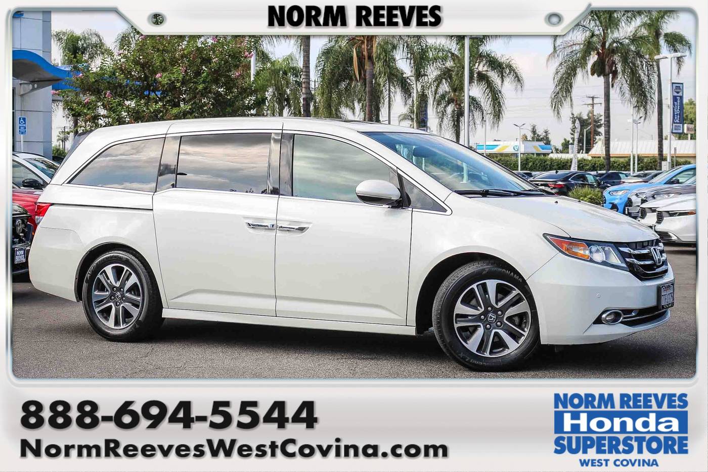 2016 Honda Odyssey Touring Elite — Minivan — 53,416 mi — West Covina, CA
