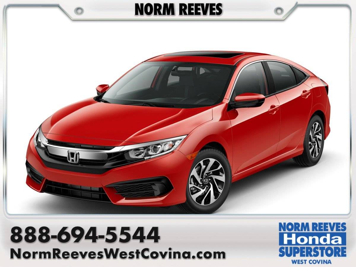 2018 Honda Civic EX — Sedan — 42,664 mi — West Covina, CA