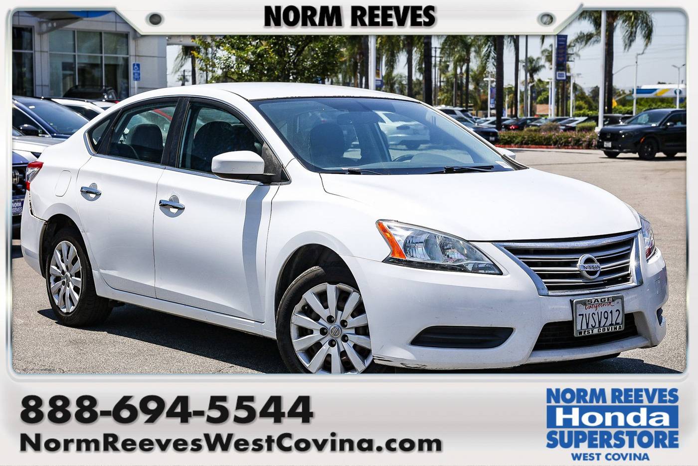 2015 Nissan Sentra SV — Sedan — 126,949 mi — West Covina, CA