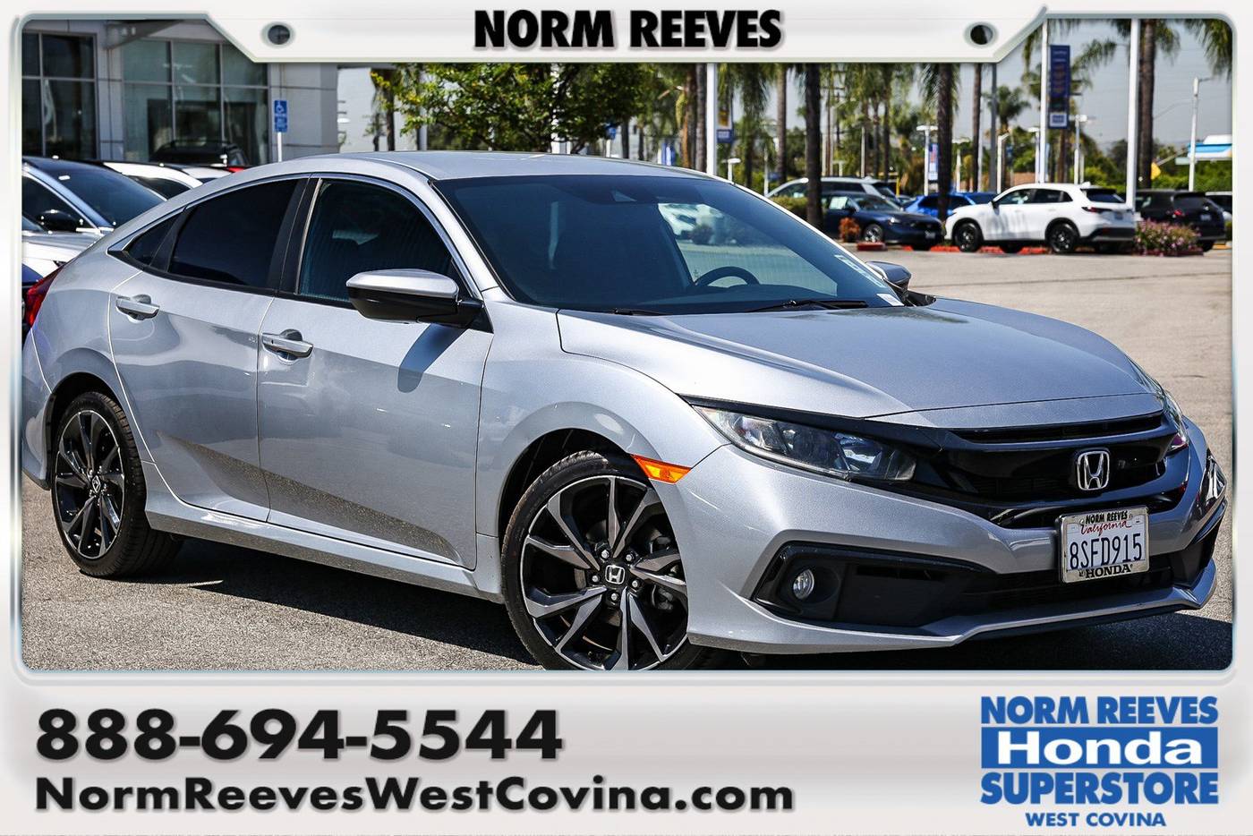 2020 Honda Civic Sport — Sedan — 83,779 mi — West Covina, CA