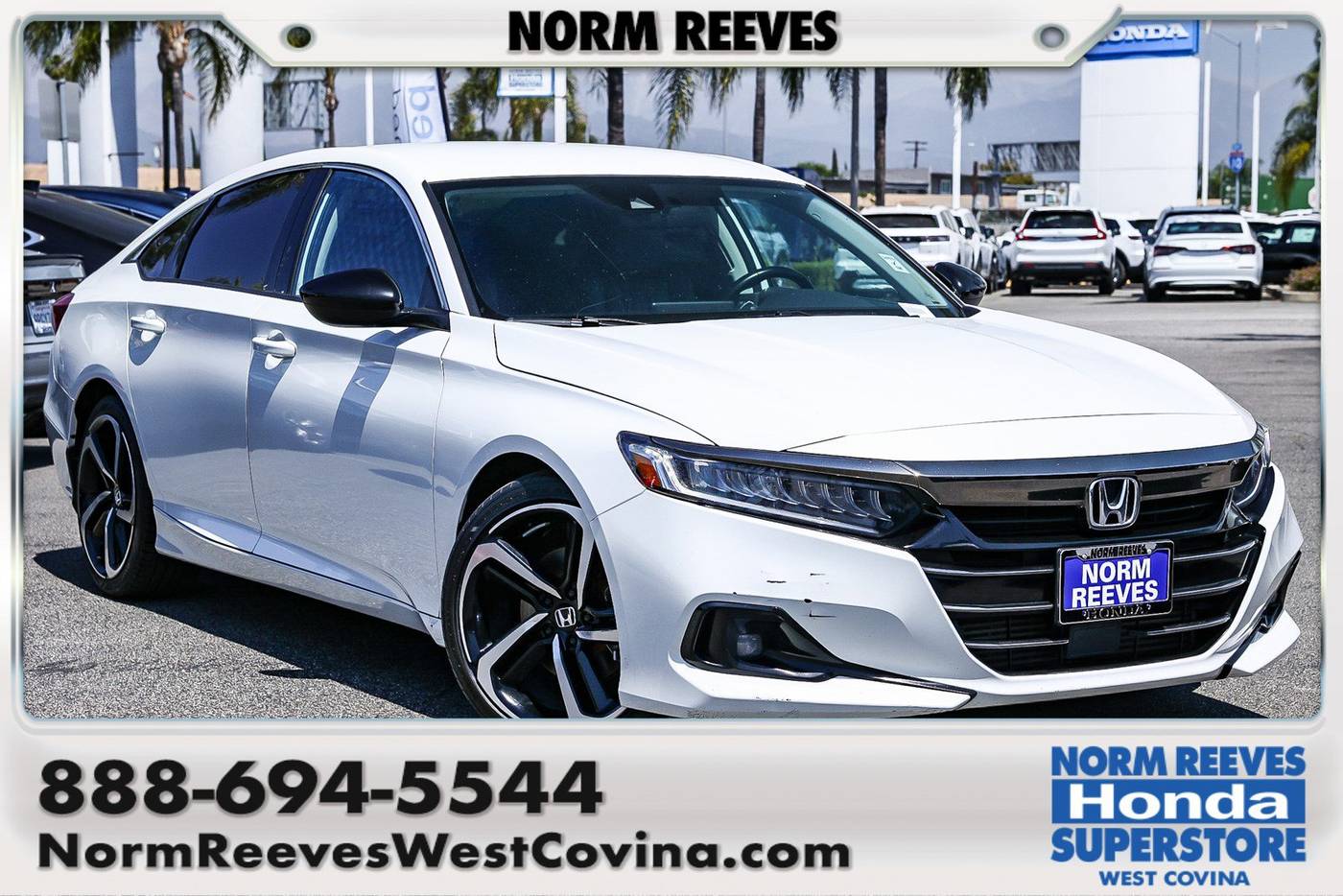 2021 Honda Accord Sport SE — Sedan — 109,800 mi — West Covina, CA