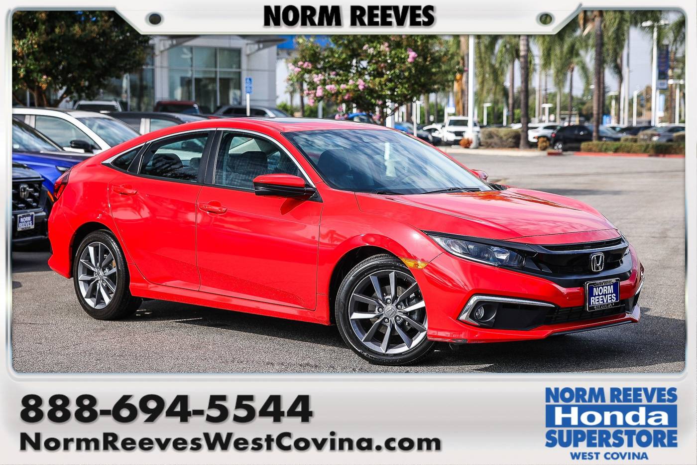 2019 Honda Civic EX-L — Sedan — 22,919 mi — West Covina, CA