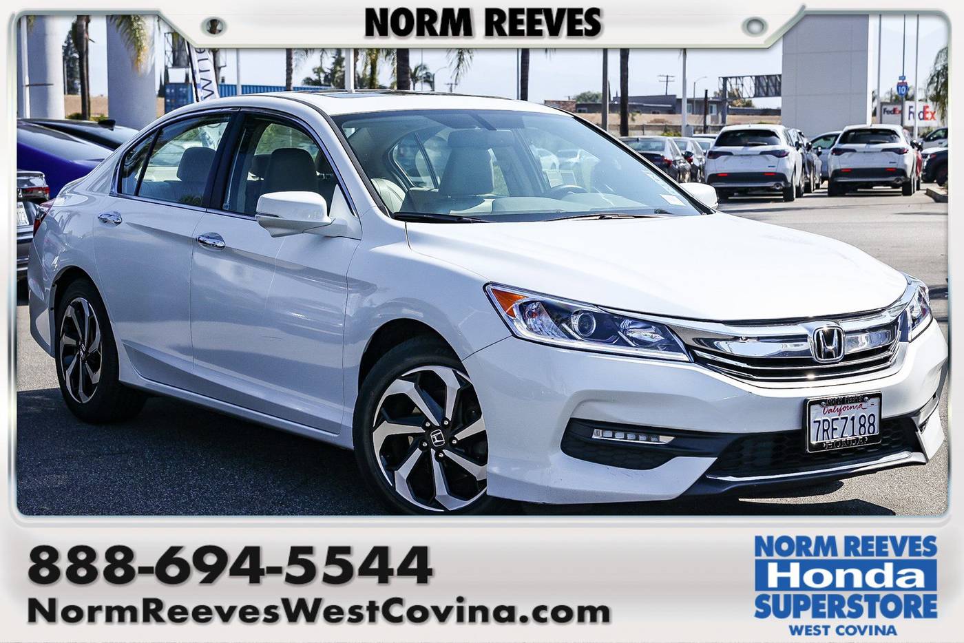 2016 Honda Accord EX-L — Sedan — 100,096 mi — West Covina, CA