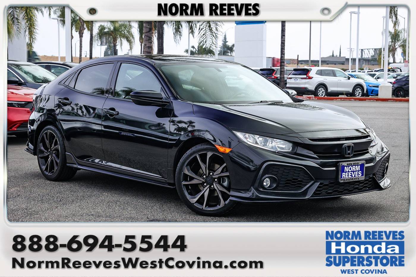 2018 Honda Civic Sport — Hatchback — 61,548 mi — West Covina, CA
