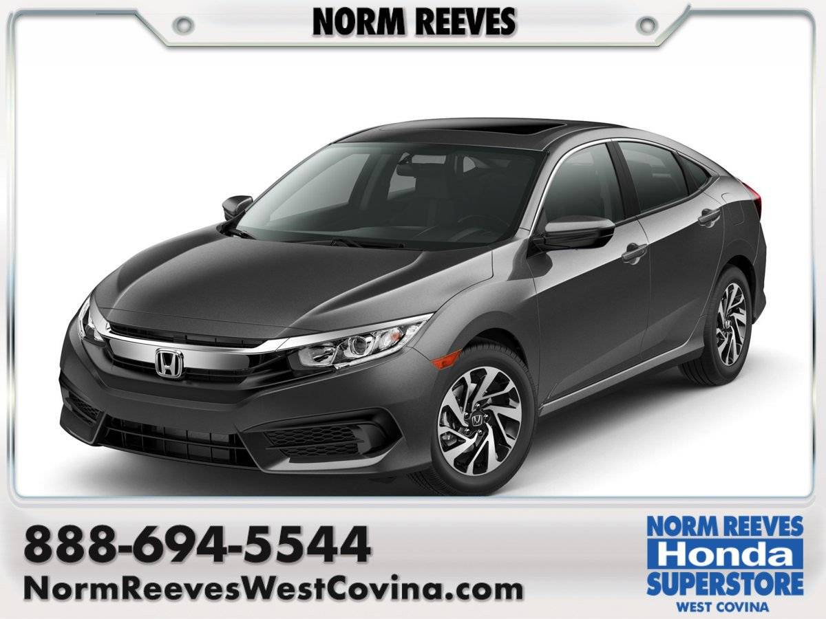 2016 Honda Civic EX — Sedan — 40 mi — West Covina, CA