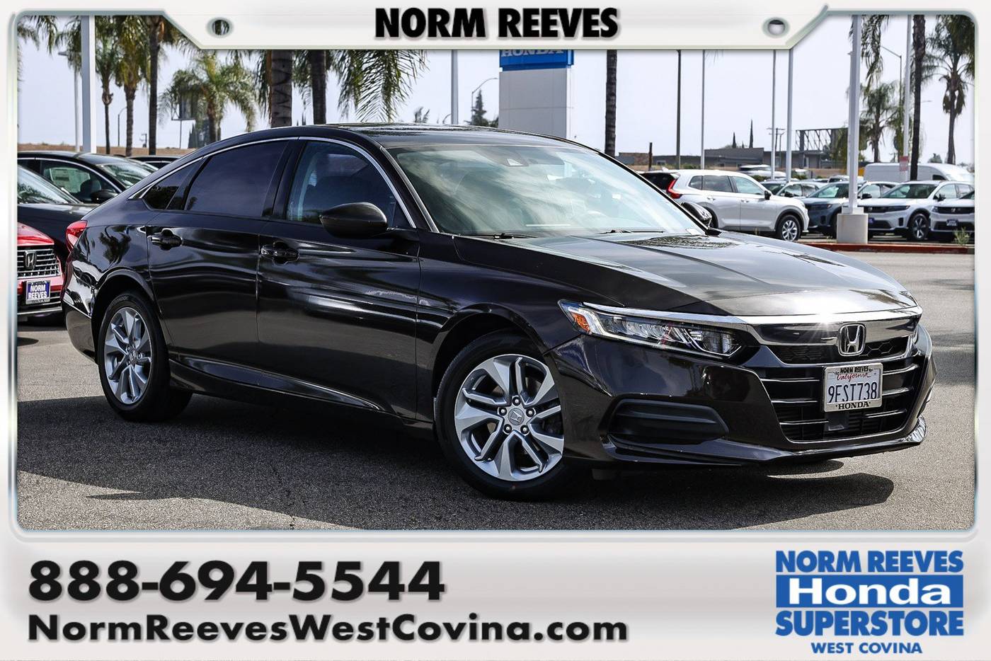 2018 Honda Accord LX — Sedan — 75,353 mi — West Covina, CA