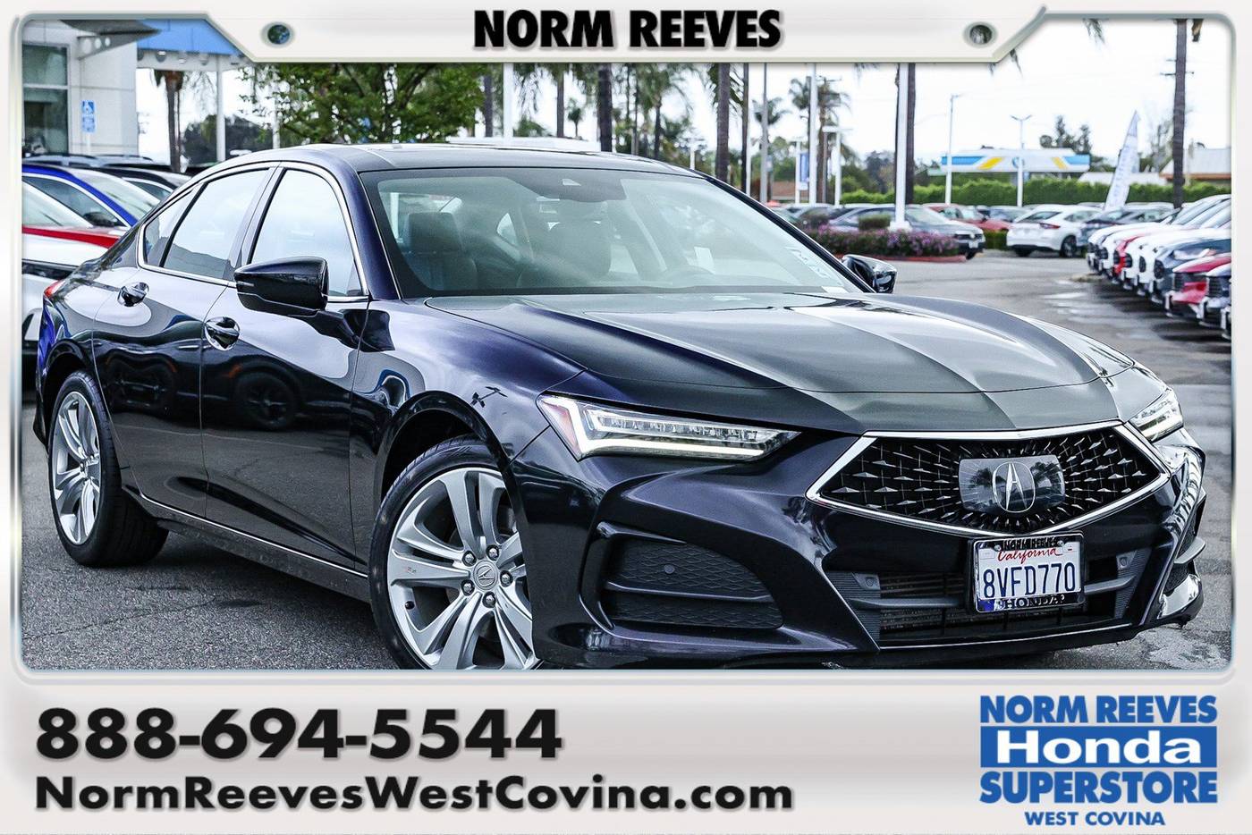 2021 Acura TLX Technology Package — Sedan — 48,650 mi — West Covina, CA