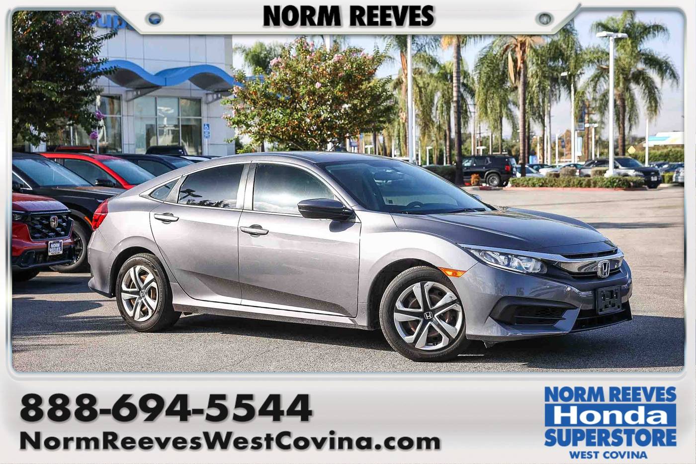 2018 Honda Civic LX — Sedan — 103,853 mi — West Covina, CA