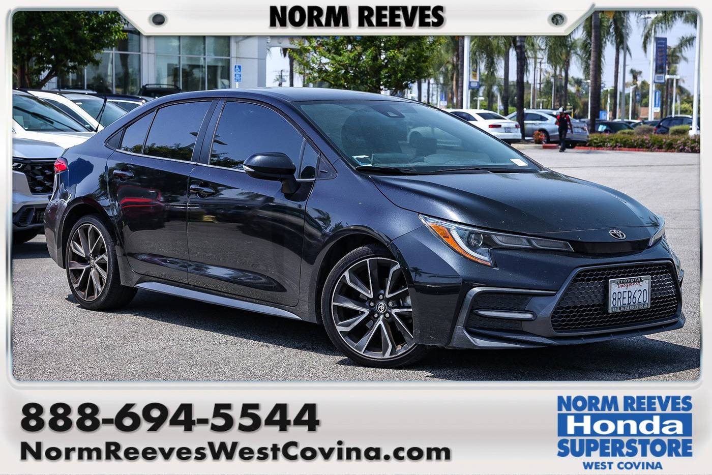 2020 Toyota Corolla SE — Sedan — 74,952 mi — West Covina, CA