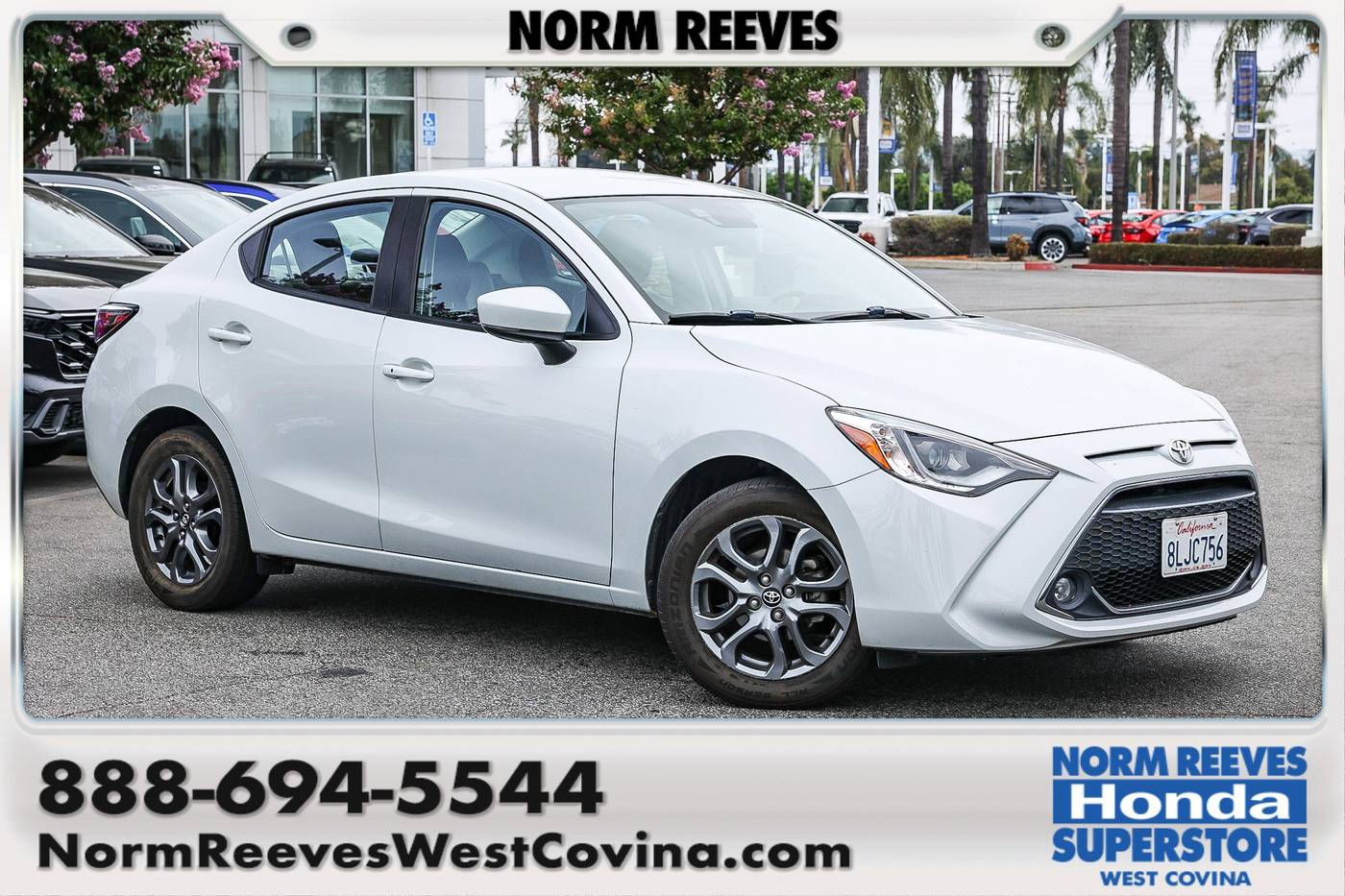 2019 Toyota Yaris XLE — Sedan — 66,788 mi — West Covina, CA