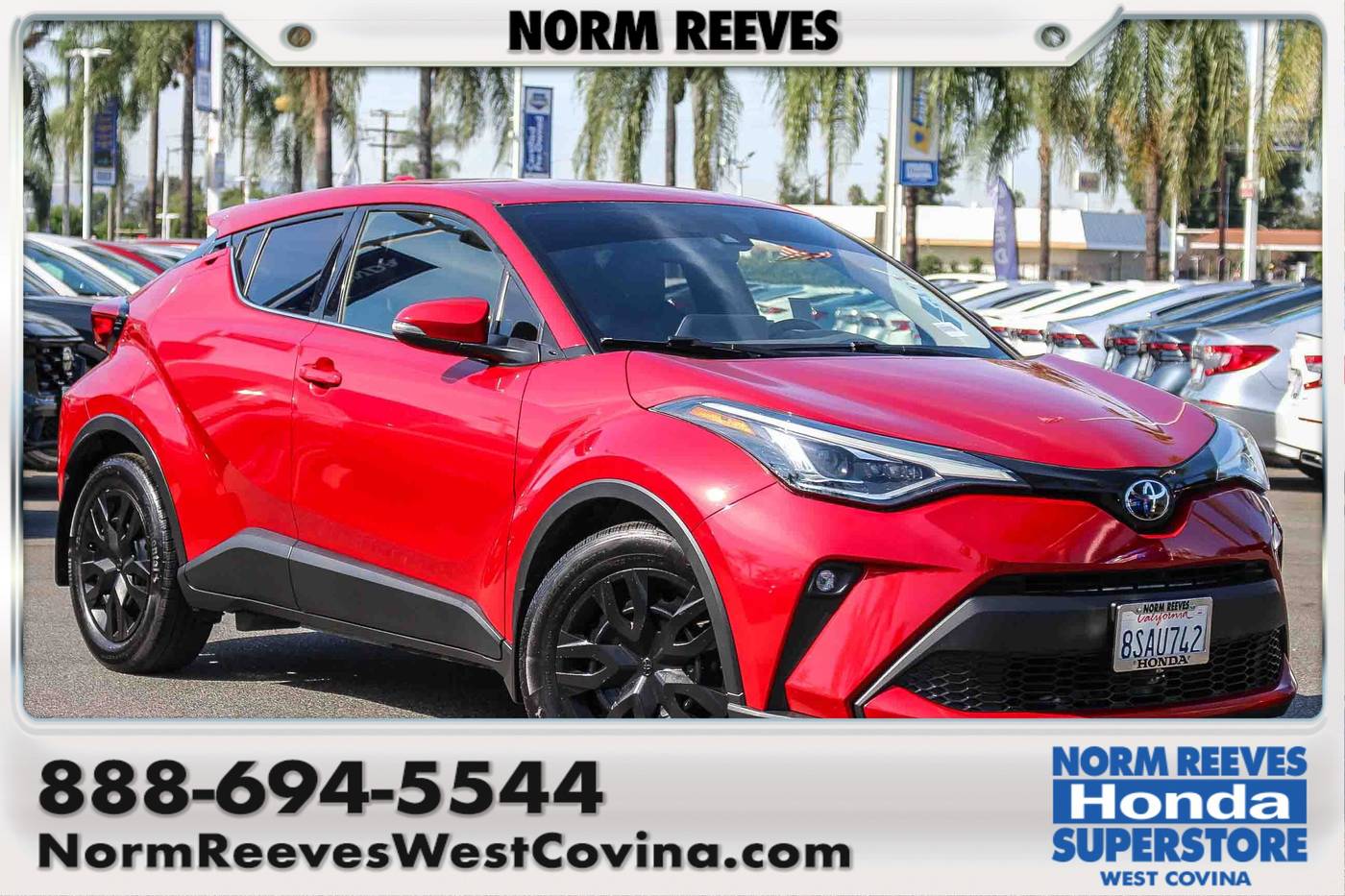 2020 Toyota C-HR Limited — SUV — 70,894 mi — West Covina, CA
