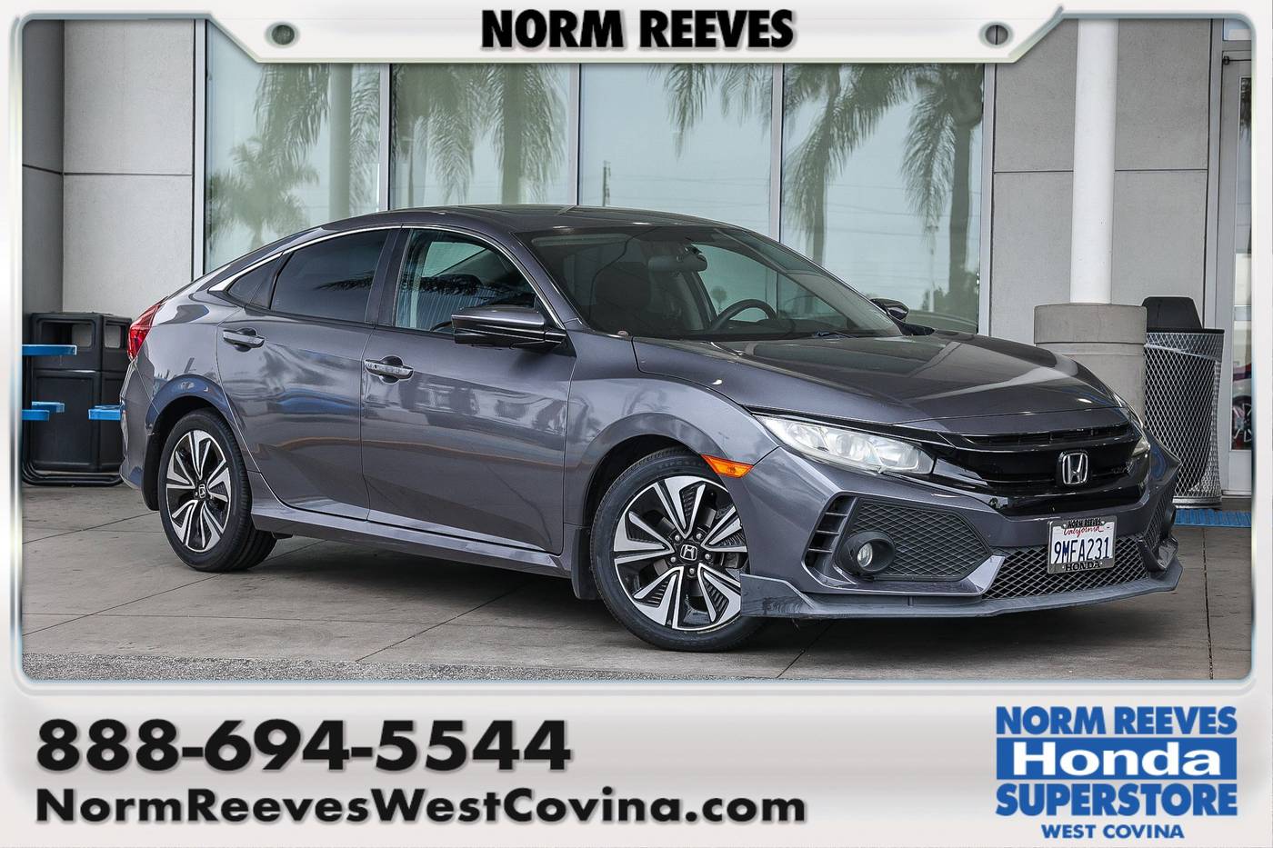 2017 Honda Civic EX-T — Sedan — 94,505 mi — West Covina, CA