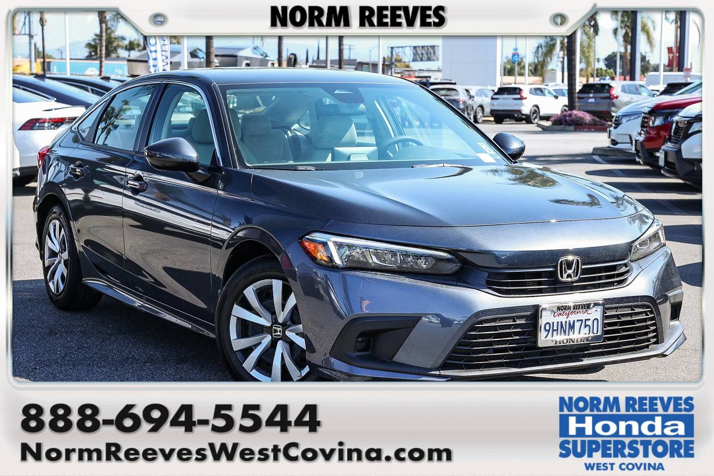 2023 Honda Civic LX — Sedan — 8,337 mi — West Covina, CA