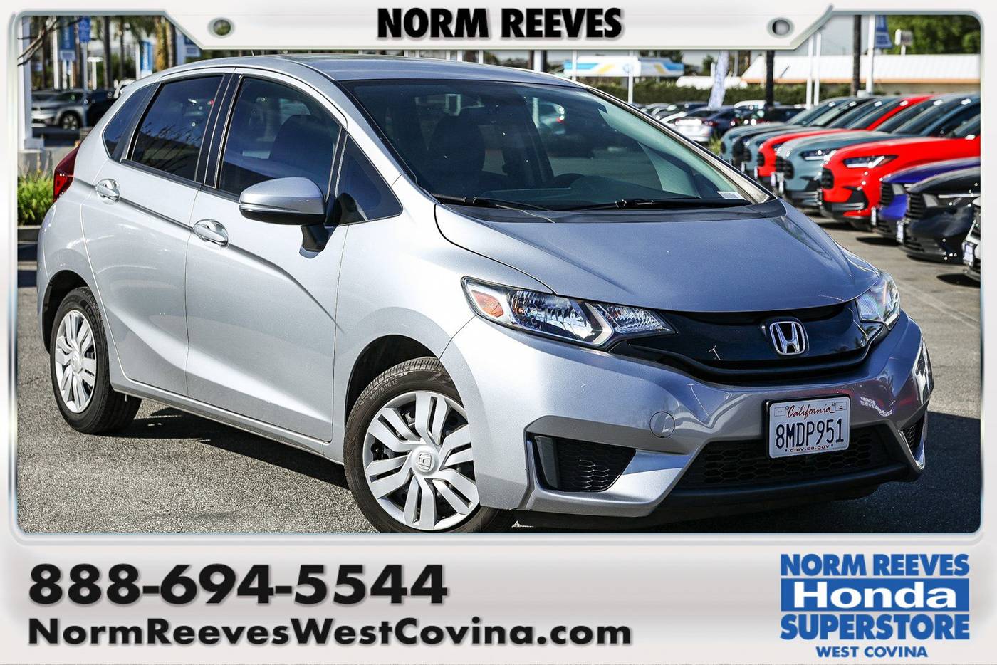 2017 Honda Fit LX — Hatchback — 55,063 mi — West Covina, CA
