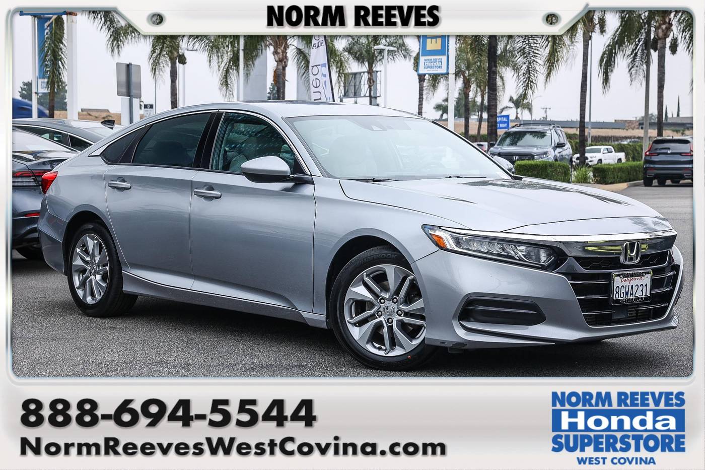 2018 Honda Accord LX — Sedan — 160,449 mi — West Covina, CA