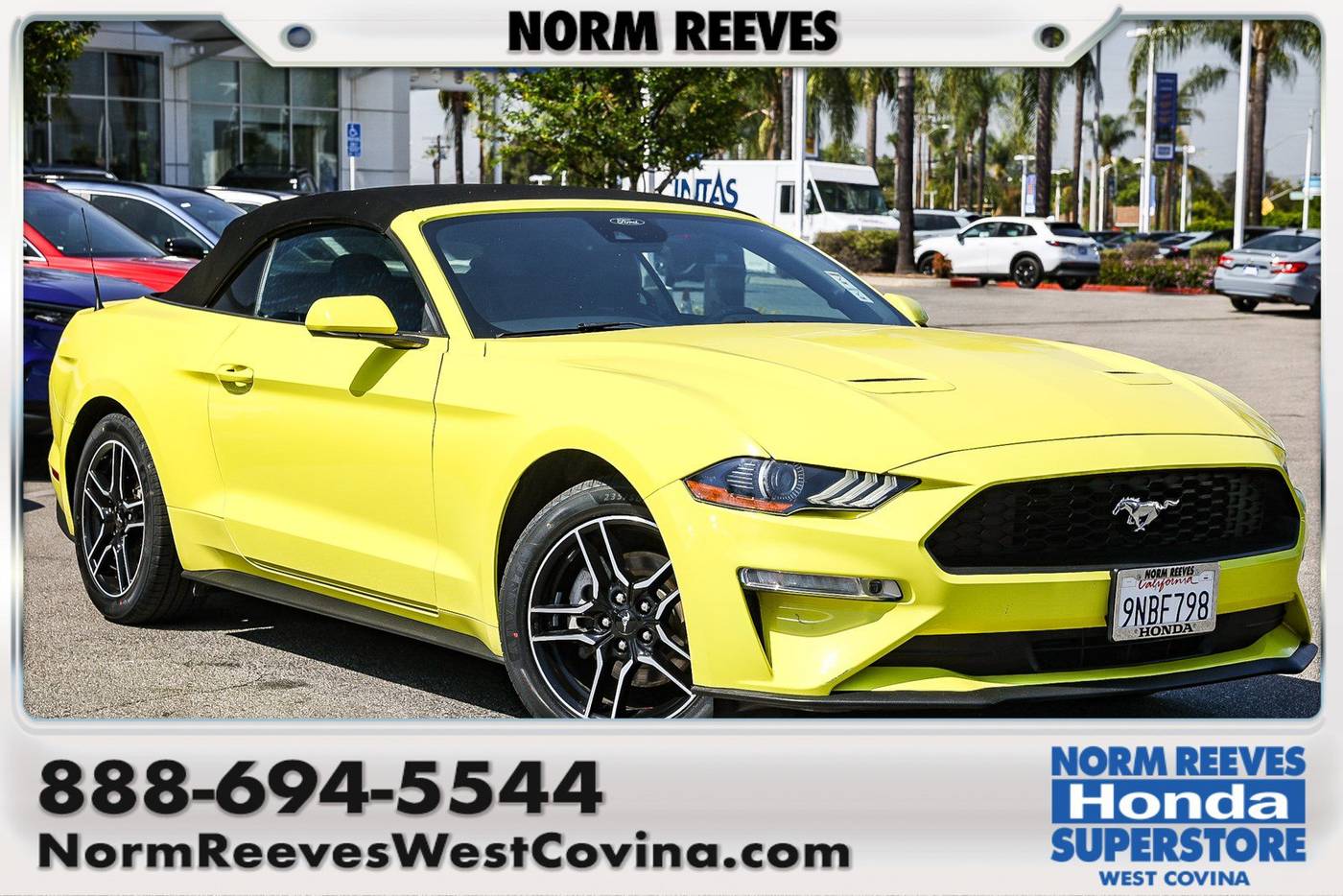 2021 Ford Mustang EcoBoost Premium — Convertible — 81,021 mi — West Covina, CA
