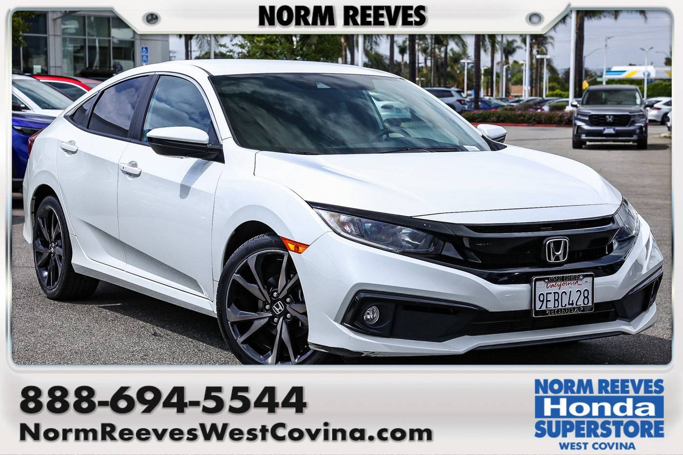 2020 Honda Civic Sport — Sedan — 68,769 mi — West Covina, CA