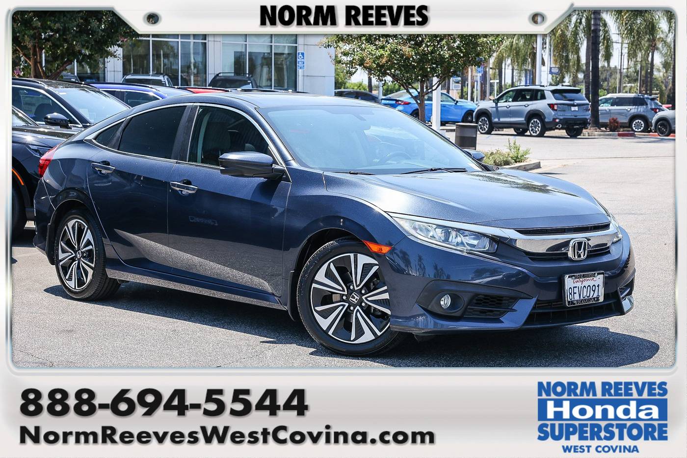 2018 Honda Civic EX-T — Sedan — 112,468 mi — West Covina, CA