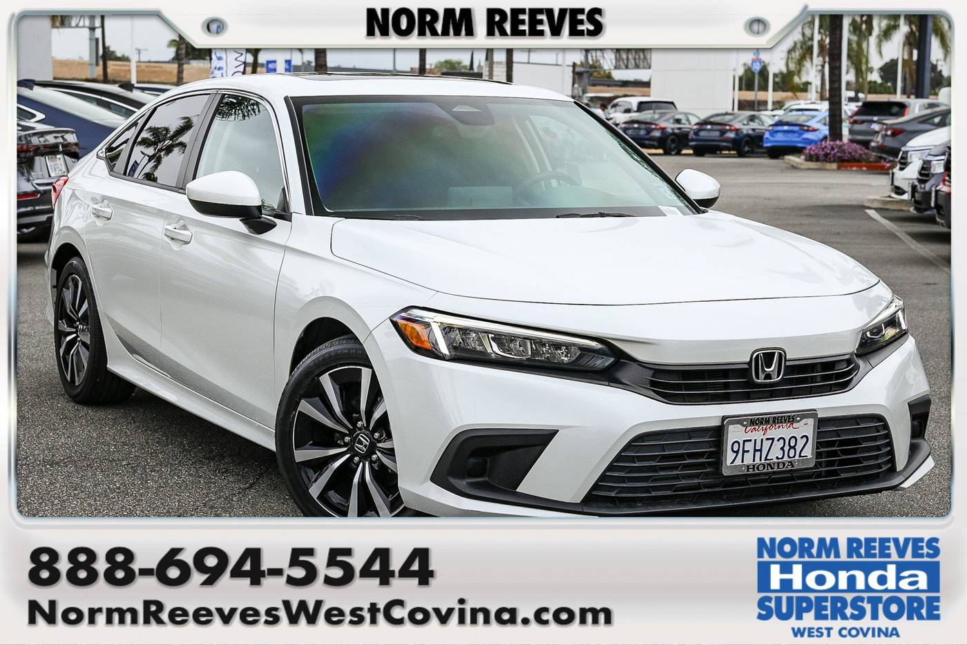 2023 Honda Civic EX — Sedan — 25,184 mi — West Covina, CA