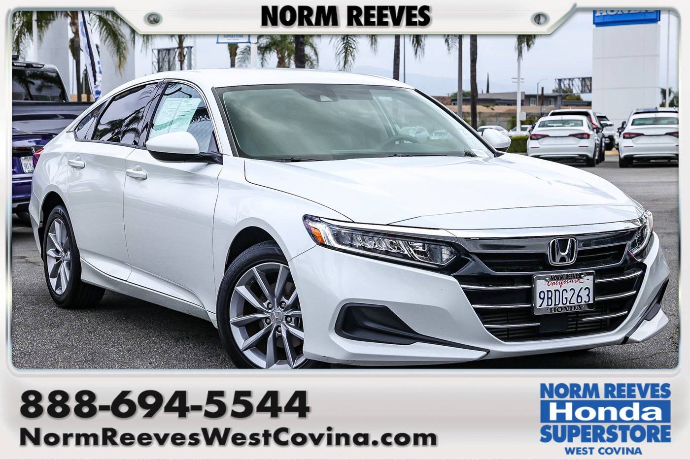 2021 Honda Accord LX — Sedan — 36,099 mi — West Covina, CA