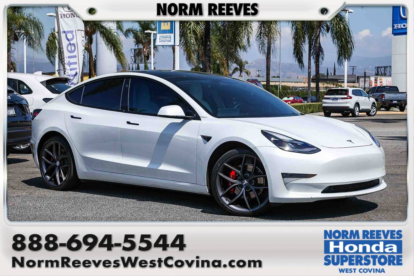 2021 Tesla Model 3 Long Range — Sedan — 84,876 mi — West Covina, CA