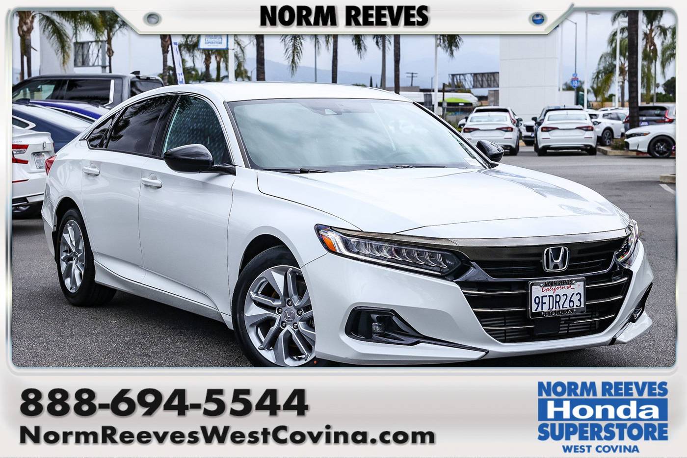 2022 Honda Accord Sport — Sedan — 20,713 mi — West Covina, CA
