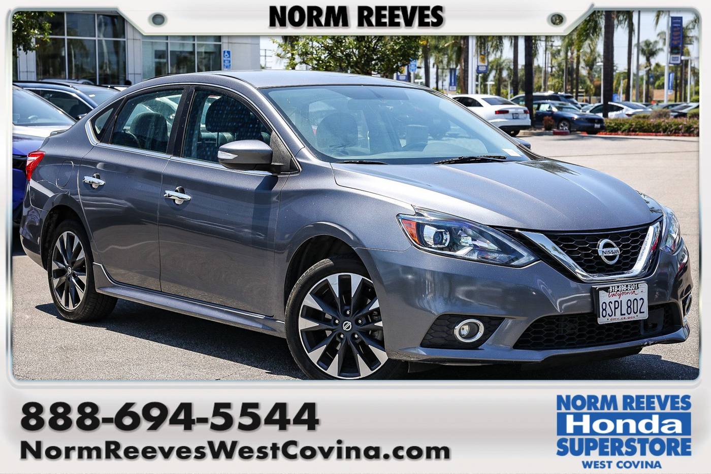 2019 Nissan Sentra SR — Sedan — 83,444 mi — West Covina, CA