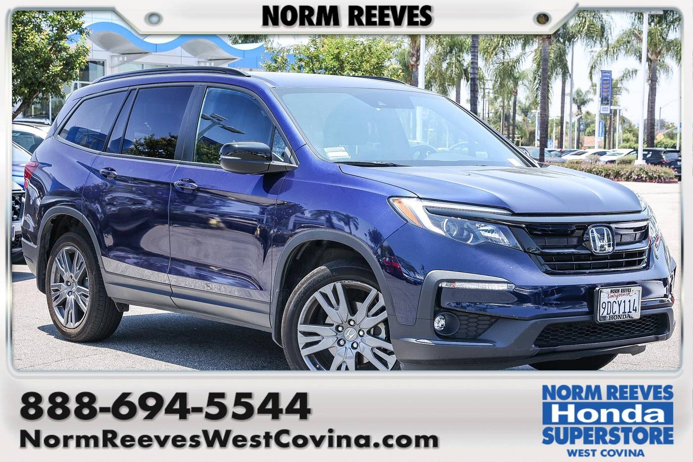 2022 Honda Pilot Sport — SUV — 15,458 mi — West Covina, CA