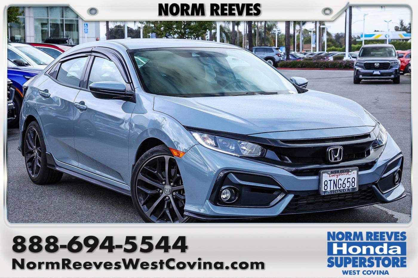 2020 Honda Civic Sport — Hatchback — 17,502 mi — West Covina, CA