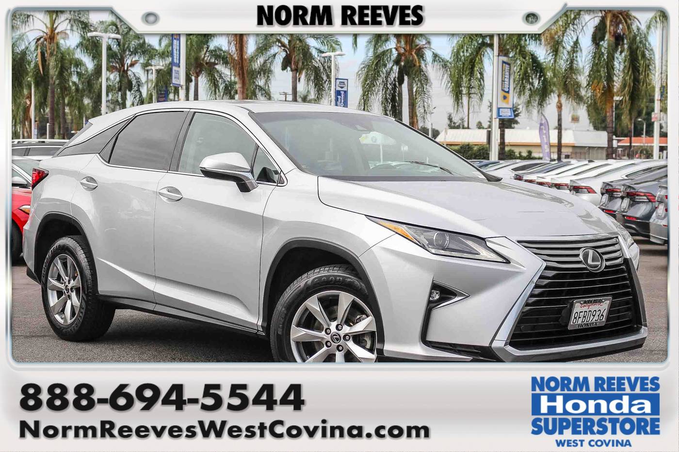2018 Lexus RX RX 350 — SUV — 172,079 mi — West Covina, CA