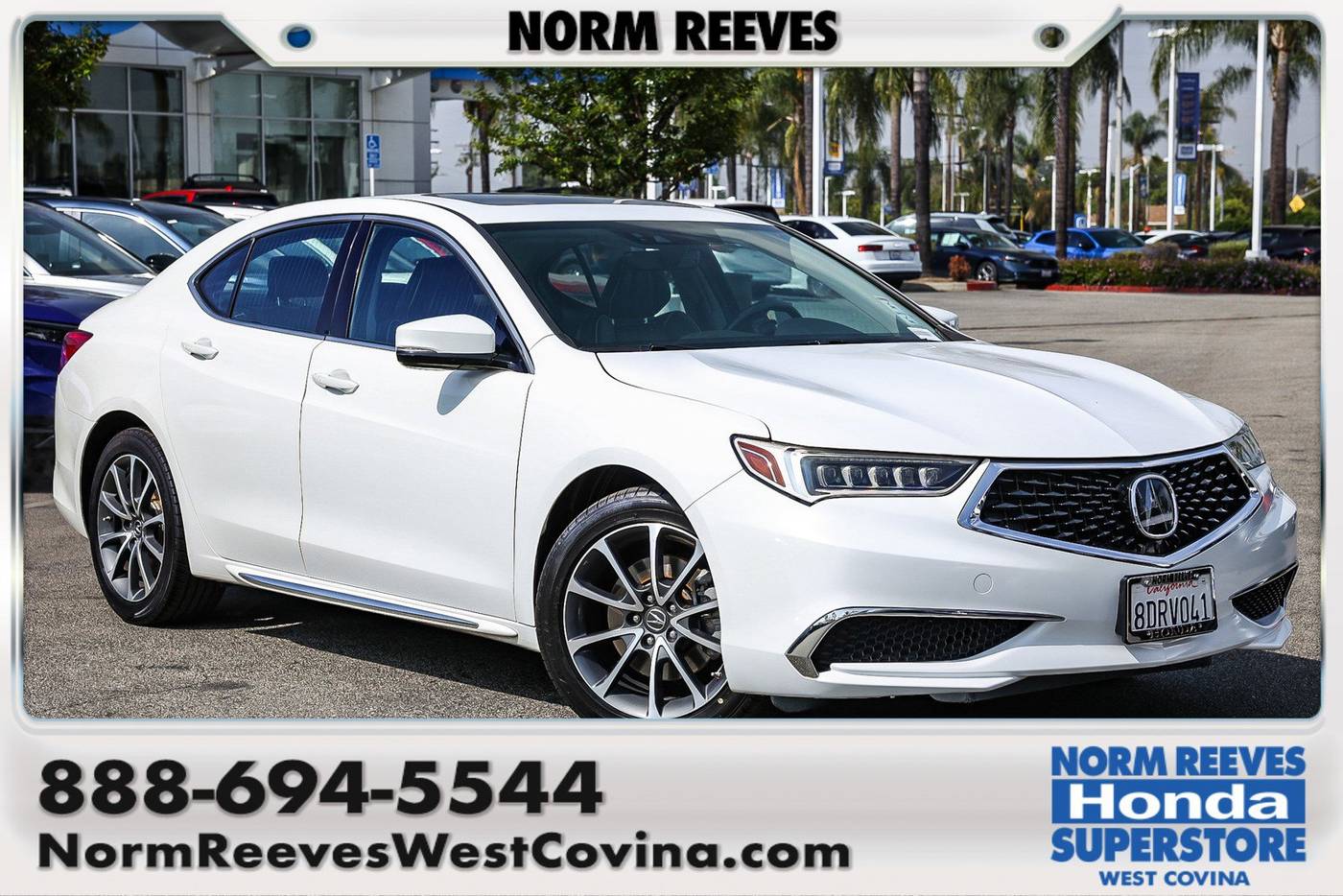 2018 Acura TLX Technology Package — Sedan — 77,537 mi — West Covina, CA