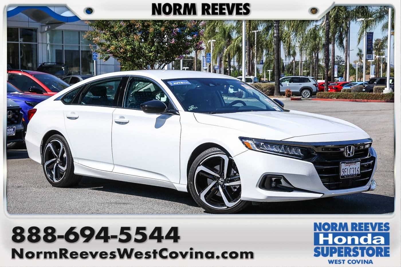 2022 Honda Accord Sport SE — Sedan — 9,608 mi — West Covina, CA