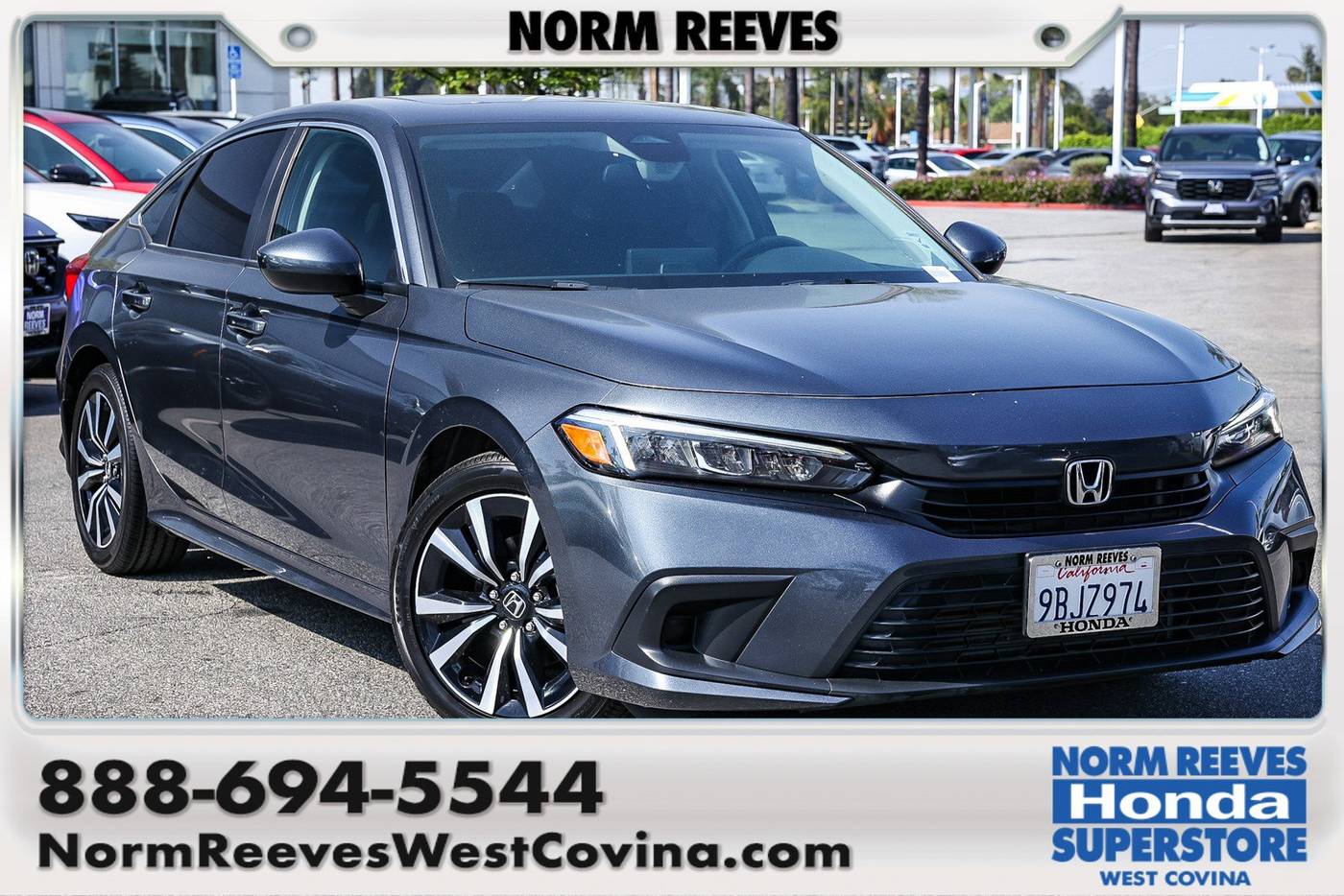 2022 Honda Civic EX — Sedan — 65,794 mi — West Covina, CA