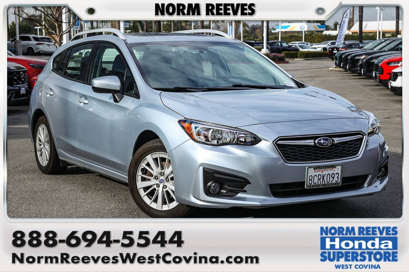 2018 Subaru Impreza 2.0i Premium — Hatchback — 37,745 mi — West Covina, CA