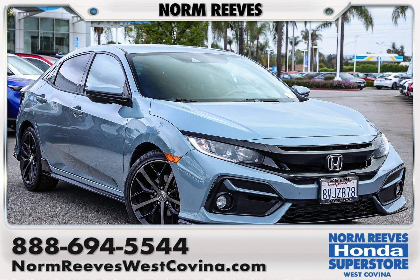 2021 Honda Civic Sport — Hatchback — 122,653 mi — West Covina, CA